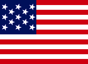 [Abel Buell Flag 1783]