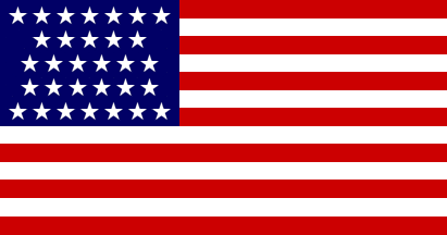 [U.S. 31 star flag 1851]