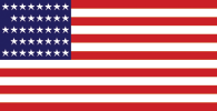 [U.S. 38 star Army storm flag]