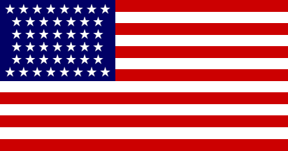 [U.S. 44 star flag 1891]