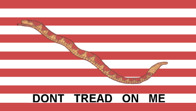 Don't Tread on Me First Navy Jack IR Cell Tag™ - FirstSpear