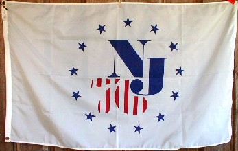 [Bicentennial US Flag of New Jersey]