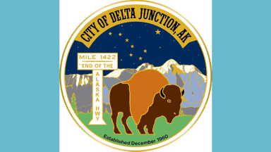 [Flag of Delta Junction, Alaska]