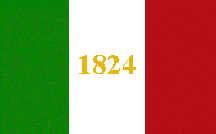 HISTORICAL ORIGINAL MEXICO FLAG (1824-1836)