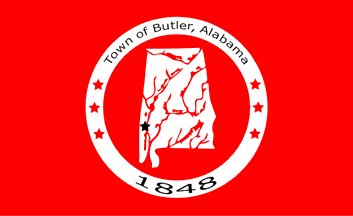 [Flag of Butler, Alabama]