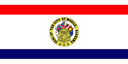 [flag of Mobile, Alabama]