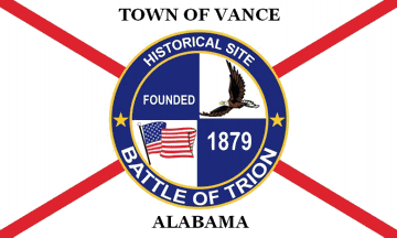 [Flag of Vance, Alabama]
