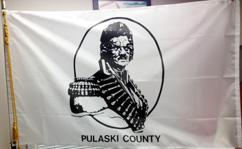 [Flag of Pulaski County, Arkansas]