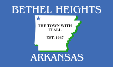 [Flag of Bethel Heights, Arkansas]