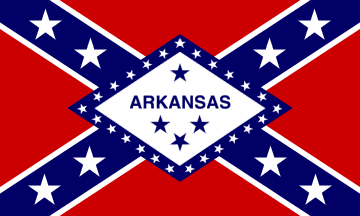 [AR Confederate statement flag]