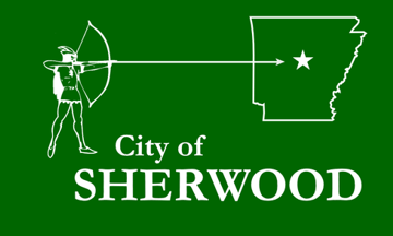 [Flag of Sherwood, Arkansas]