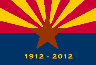 [Arizona Centennial flag]