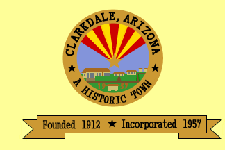 [Flag of Clarkdale, Arizona]