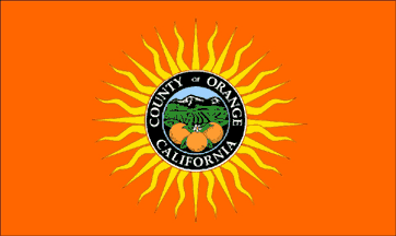 ORANGE COUNTY CALIFORNIA FLAGS SANTA ANA NEWPORT BEACH LAGUNA SECA IRVINE.