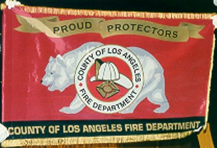 [Flag of Los Angeles County Fire Dept]