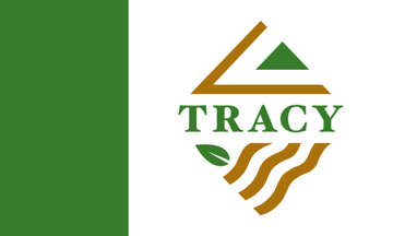 [flag of Tracy, California]