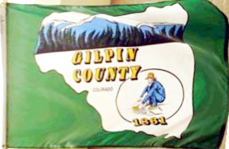 [flag of Gilpin County, Colorado]