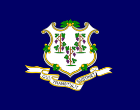 [Flag of Connecticut - dark blue variant]