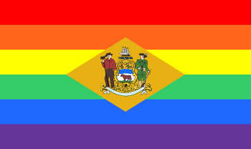 [Delaware Rainbow flag]