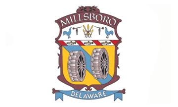 [flag of Millsboro, Delaware]