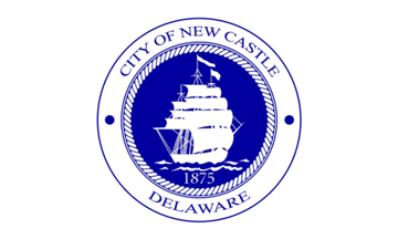 [flag of New Castle, Delaware]
