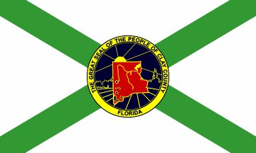 [Flag of Clay County, Florida]