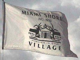 [Miami Shores, Florida, flag]