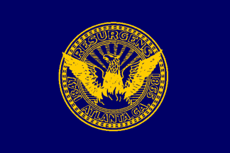 [flag of Atlanta]