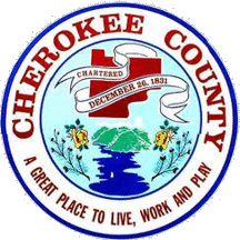[Seal of Cherokee County, Georgia]