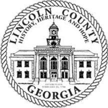 [Seal of Lincoln County, Georgia]