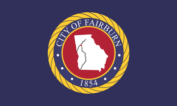 [Flag of Fairburn, Georgia]