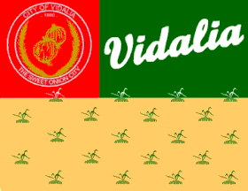 [Flag of Vidalia, Georgia]