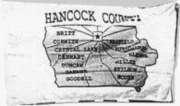 [Flag of Hancock County, Iowa]