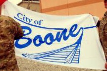 [Flag of Boone, Iowa]