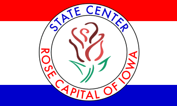 [Flag of State Center, Iowa]