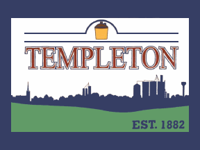 [Flag of Templeton, Iowa]