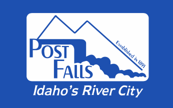 [Flag of Post Falls, Idaho]