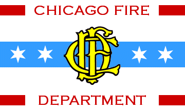 Chicago Fire Department flag