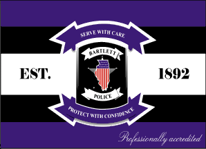 [Bartlett Police department flag]