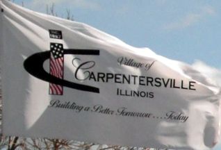 [Carpentersville, Illinois flag]