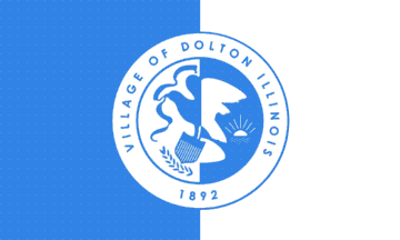 [Dolton, Illinois flag]