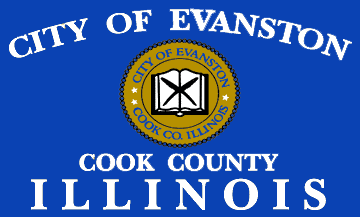[Evanston, Illinois flag]