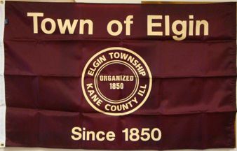 [Elgin Township, Illinois flag]
