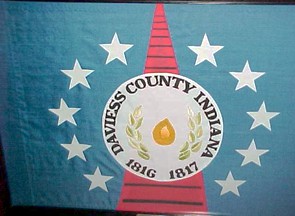 [Flag of Daviess County, Indiana]