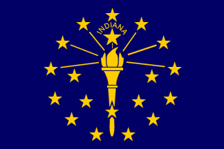 [Flag of Indiana]