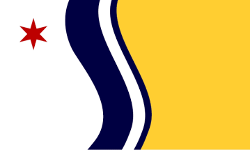 [South Bend, Indiana flag]