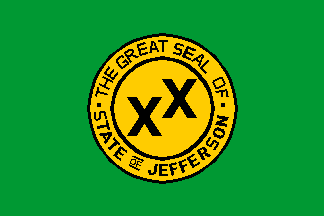 [Flag of the State of Jefferson]