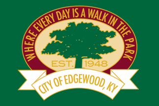 [flag of Edgewood, Kentucky]
