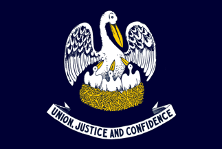 Antique Louisiana State UCV Flag / SOLD - Historical Americana