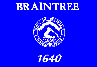 [Flag of Braintree, Massachusetts]